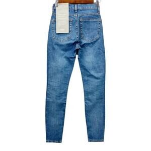 EVERLANE Womens Jeans 23 Minimalist Classic Blue High‎ Rise Skinny Eco Denim